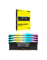 CORSAIR VENGEANCE RGB 128GB 4x32GB DDR5 5600MT/s DIMM Unbuffered 40-40-40-77 Std PMIC XMP 3.0 Black Heatspreader Black PCB 1.25V - nr 9