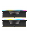 CORSAIR VENGEANCE RGB 32GB 2x16GB DDR5 6000MT/s DIMM Unbuffered 30-36-36-76 Std PMIC XMP 3.0 Black Heatspreader 1.4V - nr 53