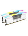 CORSAIR DDR5 6000MT/s 32GB 2x16GB DIMM Unbuffered 36-44-44-96 Std PMIC XMP 3.0 VENGEANCE RGB DDR5 White Heatspreader Black PCB 1.4V - nr 4