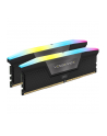 CORSAIR VENGEANCE RGB 64GB 2x32GB DDR5 6000MT/s DIMM Unbuffered 30-36-36-76 Std PMIC XMP 3.0 Black Heatspreader RGB LED 1.4V - nr 11