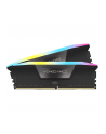 CORSAIR VENGEANCE RGB 64GB 2x32GB DDR5 6000MT/s DIMM Unbuffered 30-36-36-76 Std PMIC XMP 3.0 Black Heatspreader RGB LED 1.4V - nr 12