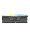 CORSAIR VENGEANCE RGB 64GB 2x32GB DDR5 6200MT/s DIMM Unbuffered 32-38-38-80 Std PMIC XMP 3.0 Black Heatspreader RGB LED 1.4V - nr 5