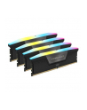 CORSAIR VENGEANCE RGB 64GB 4x16GB DDR5 6400MT/s DIMM Unbuffered 32-40-40-84 Std PMIC XMP 3.0 Black Heatspreader 1.4V - nr 6