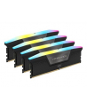 CORSAIR VENGEANCE RGB 96GB 4x24GB DDR5 6000MT/s DIMM Unbuffered 30-36-36-76 Std PMIC XMP 3.0 Black Heatspreader 1.4V - nr 7