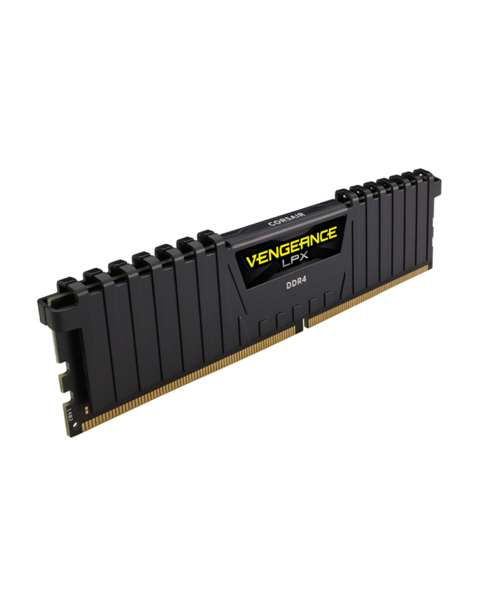 CORSAIR DDR4 3200MHz 128GB 4x32GB DIMM Unbuffered XMP 2.0 Vengeance LPX Kolor: CZARNY Heatspreader Black PCB 1.35V główny