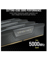 CORSAIR VENGEANCE 128GB 4x32GB DDR5 5600MT/s DIMM Unbuffered 40-40-40-77 Std PMIC XMP 3.0 Black Heatspreader Black PCB 1.25V - nr 9