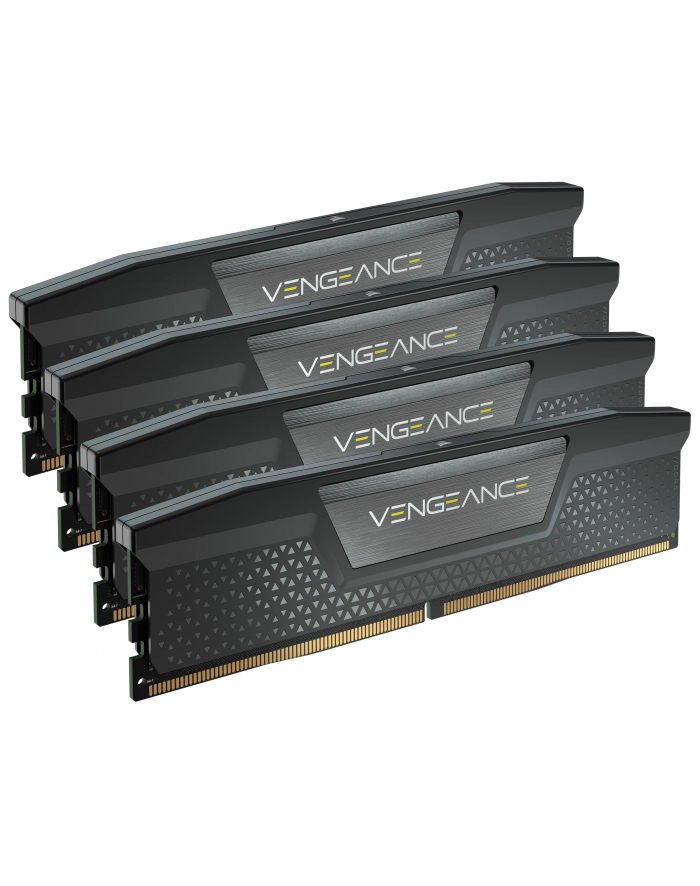 CORSAIR VENGEANCE 128GB 4x32GB DDR5 5600MT/s DIMM Unbuffered 40-40-40-77 Std PMIC XMP 3.0 Black Heatspreader Black PCB 1.25V główny
