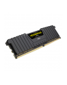 CORSAIR Vengeance 16GB DDR4 DIMM 3200MHz 1x16GB Unbuffered Dual Rank 16-20-20-38 XMP 2.0 LPX PCB 1.35V Heatspreader Black - nr 1