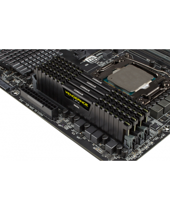 CORSAIR DDR4 3200MHz 256GB 8x32GB DIMM Unbuffered 16-20-20-38 Vengeance LPX Black Heat spreader 1.35V XMP 2.0