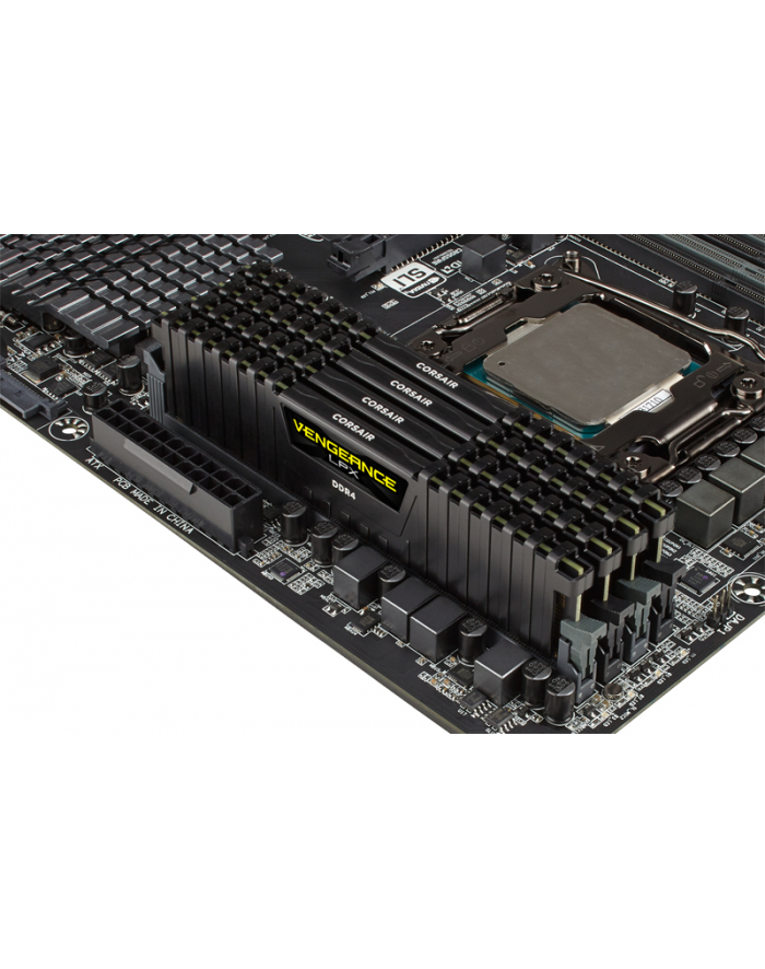 CORSAIR DDR4 3200MHz 256GB 8x32GB DIMM Unbuffered 16-20-20-38 Vengeance LPX Black Heat spreader 1.35V XMP 2.0 główny