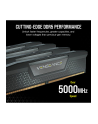 CORSAIR VENGEANCE 32GB 2x16GB DDR5 6000MT/s DIMM Unbuffered 30-36-36-76 Std PMIC XMP 3.0 Black Heatspreader Black PCB 1.4V - nr 6