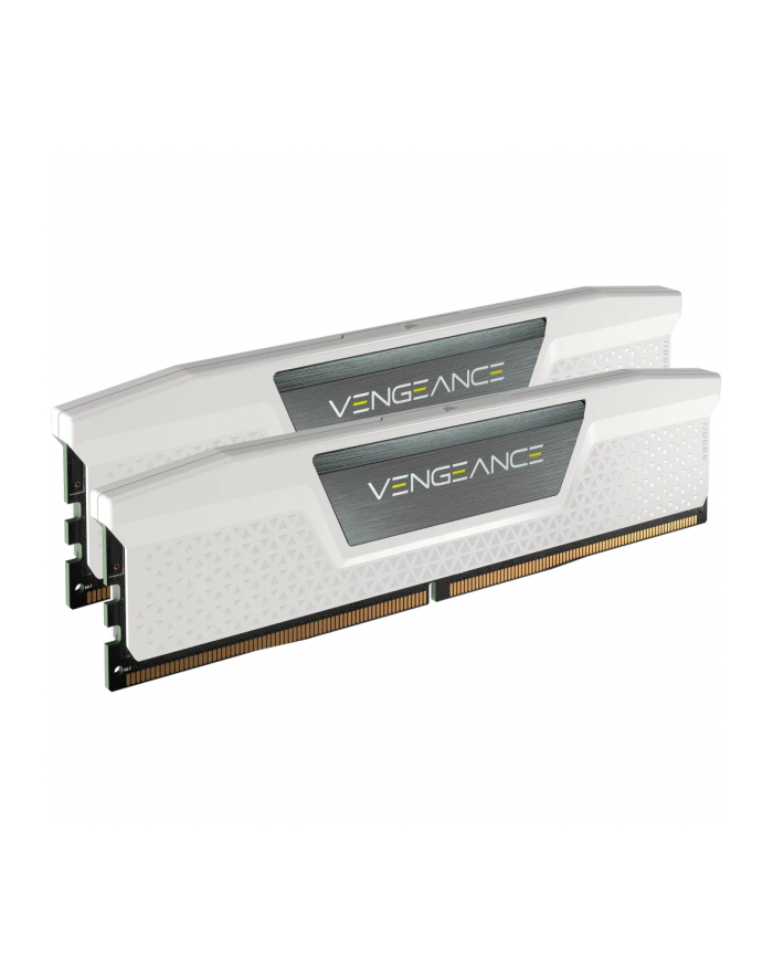 CORSAIR VENGEANCE 32GB 2x16GB DDR5 6400MT/s DIMM Unbuffered 32-40-40-84 Std PMIC XMP 3.0 White Heatspreader 1.4V główny