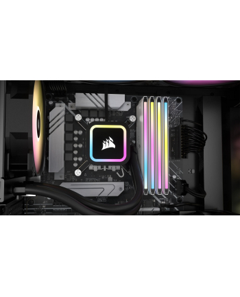 CORSAIR DOMINATOR TITANIUM RGB 32GB 2x16GB DDR5 6000MT/s DIMM Unbuffered 30-36-36-76 Std PMIC XMP 3.0 White Heatspreader 1.4V nr 1