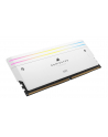 CORSAIR DOMINATOR TITANIUM RGB 64GB 2x32GB DDR5 6400MT/s DIMM Unbuffered 32-40-40-84 Std PMIC XMP 3.0 White Heatspreader 1.4V - nr 35