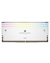 CORSAIR DOMINATOR TITANIUM RGB 64GB 2x32GB DDR5 6400MT/s DIMM Unbuffered 32-40-40-84 Std PMIC XMP 3.0 White Heatspreader 1.4V - nr 43