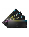CORSAIR DOMINATOR TITANIUM RGB 64GB 4x16GB DDR5 6400MT/s DIMM Unbuffered 32-40-40-84 Std PMIC XMP 3.0 Black Heatspreader 1.4V - nr 19