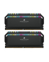 CORSAIR DOMINATOR PLATINUM RGB 32GB 2x16GB DDR5 6000MT/s DIMM Unbuffered 30-36-36-76 Std PMIC XMP 3.0 Black Heatspreader 1.4V - nr 11