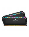 CORSAIR DOMINATOR PLATINUM RGB 32GB 2x16GB DDR5 7200MT/s DIMM Unbuffered 34-44-44-96 OC PMIC XMP 3.0 Black Heatspreader 1.45V Intel - nr 16