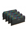 CORSAIR DOMINATOR PLATINUM RGB 64GB 4x16GB DDR5 6200MT/s DIMM Unbuffered 32-38-38-80 Std PMIC XMP 3.0 Black Heatspreader LED 1.4V - nr 9