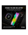 CORSAIR DOMINATOR PLATINUM RGB 64GB 4x16GB DDR5 6400MT/s DIMM Unbuffered 32-40-40-84 Std PMIC XMP 3.0 Black Heatspreader 1.4V - nr 13