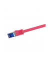 LOGILINK C6A014S Patchcord Ultraflex kat. 6A S/FTP czerwony 0.25m - nr 3