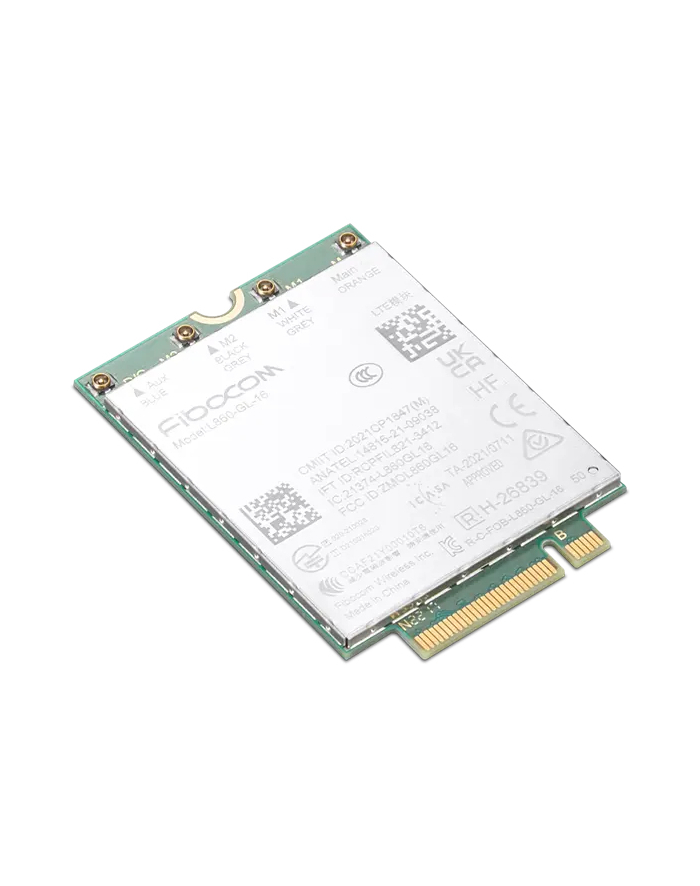 LENOVO ThinkPad Fibocom L860-GL-16 4G LTE CAT16 M.2 WWAN Module for T16/P16s Gen 2 Intel and AMD główny