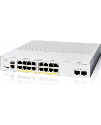 CISCO Catalyst 1300 16-port GE Full PoE 2x1G SFP