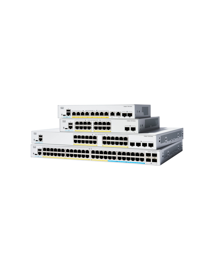 CISCO Catalyst 1300 8-port GE Full PoE 2x1G Combo główny