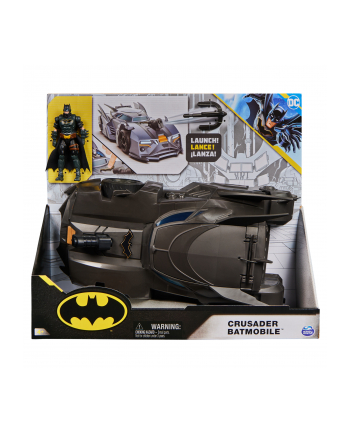 spin master SPIN Batman Batmobile z figurką 10cm 6067473