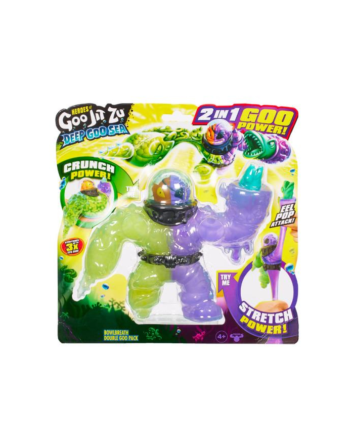 tm toys Goo Jit Zu Figurka Deep Goo Sea 2in1 Goo Power Bowlbreath 42685 główny