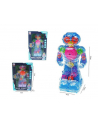 hipo Robot przeźroczysty zębatki ze światłem i z dźwiękiem HAZ09 mix cena za 1 szt - nr 1