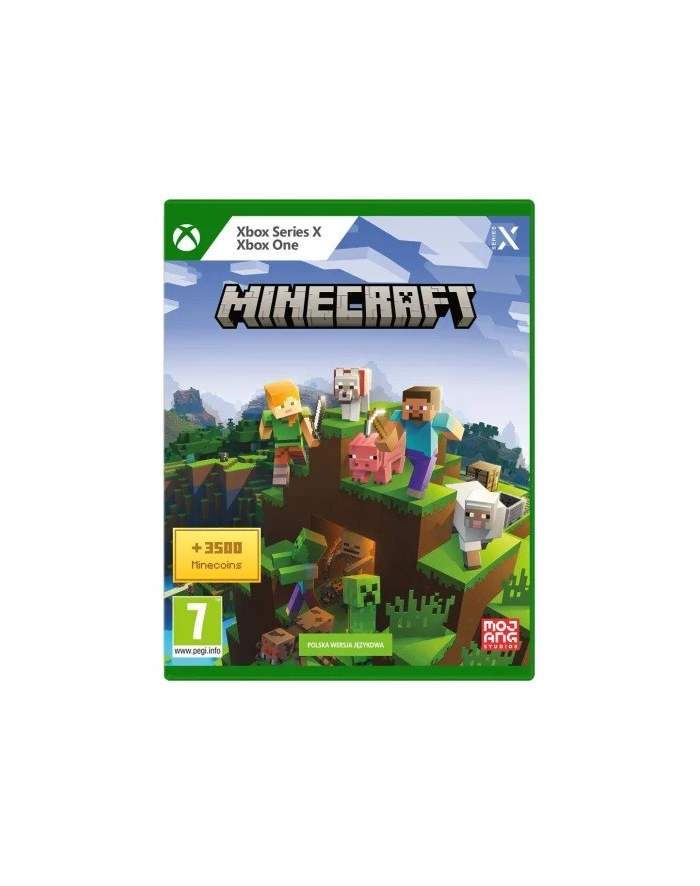 microsoft Gra Xbox One/Xbox Series X Minecraft+ 3500 Minecoins główny