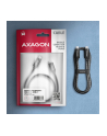 axagon Kabel BUCM4X-CM10AB Kabel USB-C - USB-C, USB4 Gen 3x2 1m, PD 240W, 8K HD, ALU, oplot Czarny - nr 26