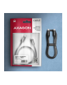 axagon Kabel BUCM4X-CM10AB Kabel USB-C - USB-C, USB4 Gen 3x2 1m, PD 240W, 8K HD, ALU, oplot Czarny - nr 2