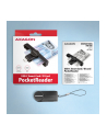 axagon CRE-SMPC Czytnik kart identyfikacyjnych PocketReader USB-C - nr 15