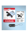 axagon CRE-SMPC Czytnik kart identyfikacyjnych PocketReader USB-C - nr 7