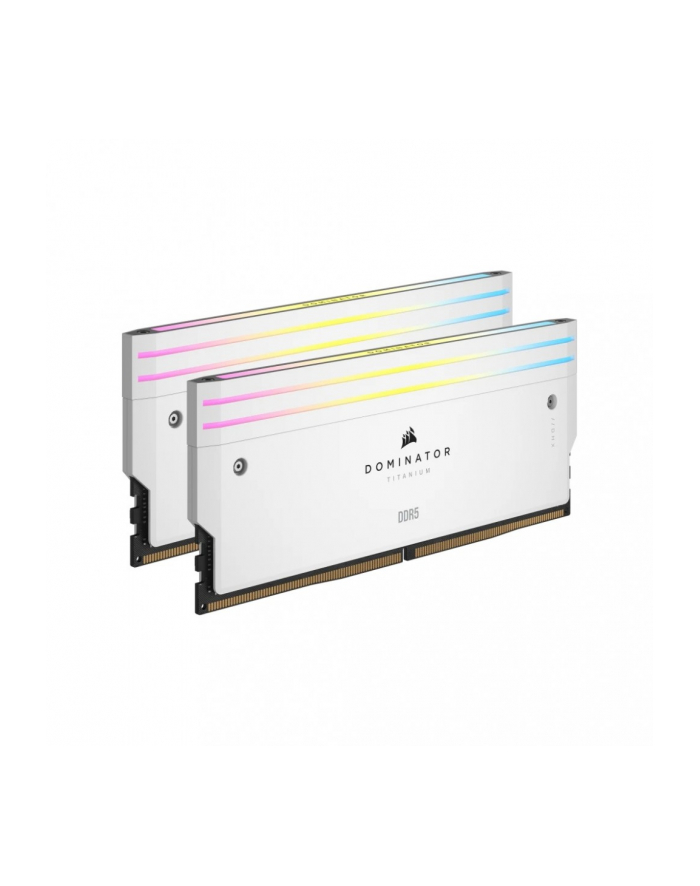 corsair Pamięć DDR5 Dominator Titanium RGB 64GB/6600(2*32GB) CL32 Intel XMP biała główny