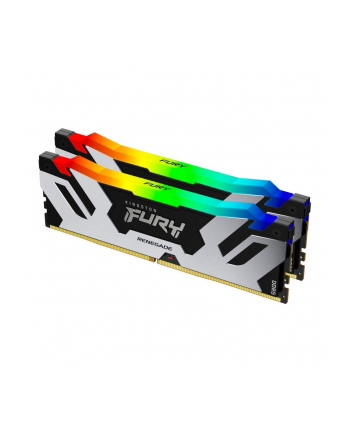 kingston Pamięć DDR5 Fury Renegade RGB 96GB(2*48GB)/6400 CL32 czarno-srebrna