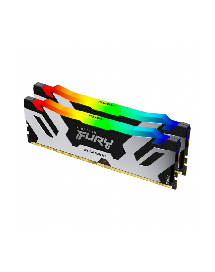 kingston Pamięć DDR5 Fury Renegade RGB 96GB(2*48GB)/6400 CL32 czarno-srebrna główny