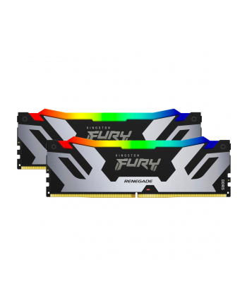 kingston Pamięć DDR5 Fury Renegade RGB 96GB(2*48GB)/6400 CL32 czarno-srebrna