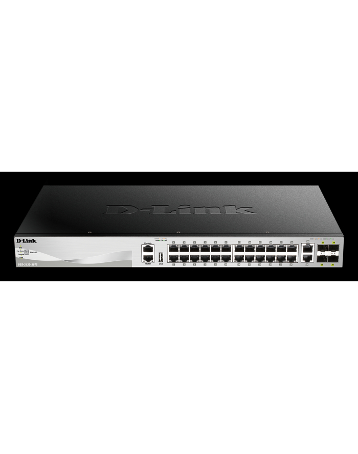 d-link Przełącznik zarządzalny DGS-3130-30TS Switch 24GE 2x10G 4xSFP+ główny