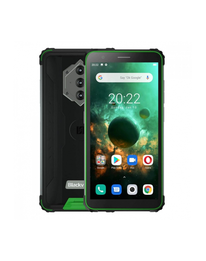 Kolor: CZARNYview Smartfon BV6600 4/64GB 13000 mAh DualSIM zielony główny