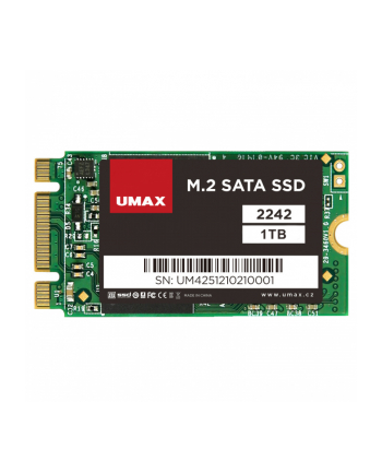 Umax 1TB M.2 2242 SATA III 3D NAND (TLC) (UMM250009) (UMAXUMM250009)