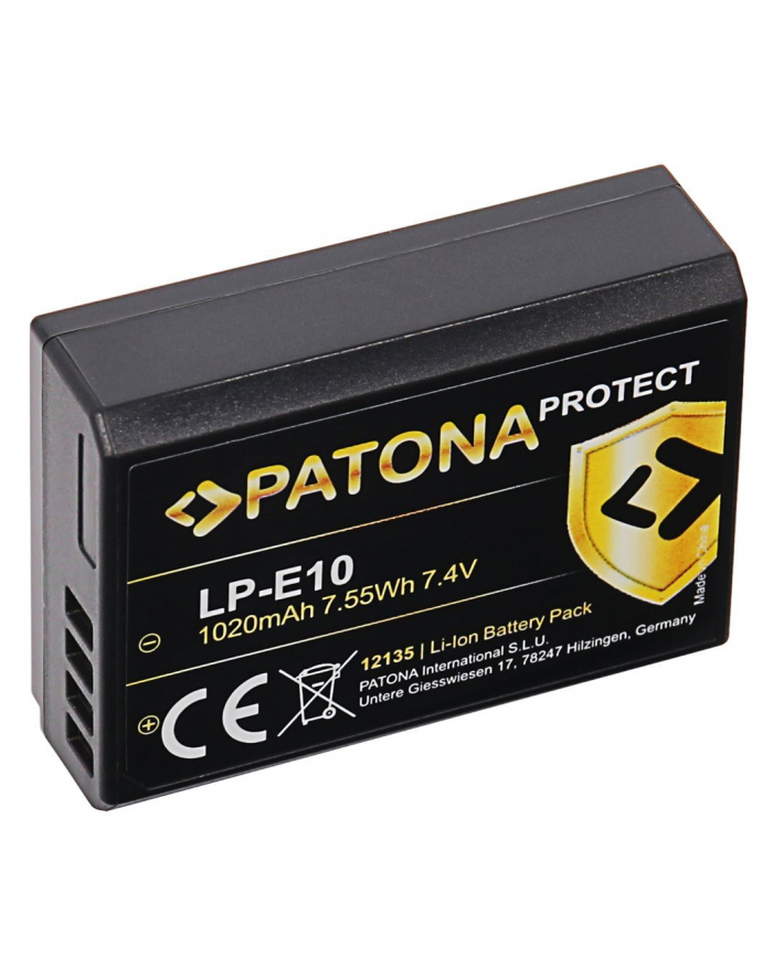 Patona Protect Zamiennik Do Canon Lpe10 Eos1100D Eos 1100D W Magazynie! główny