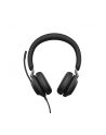 Jabra Evolve2 40 Se Przewodowy Stereofoniczny Zestaw Słuchawkowy Z Certyfikatem Uc Kablem Przedłużającym Usb C - nr 3