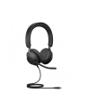 Jabra Evolve2 40 Se Przewodowy Stereofoniczny Zestaw Słuchawkowy Z Certyfikatem Uc Kablem Przedłużającym Usb C - nr 5