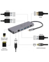 gembird Hub USB-C do HDMI 1xUSB-C GbE 2xUSB-A Card PD - nr 11