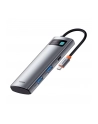 Adapter 7w1 Baseus WKWG020113 Hub USB-C to 2x USB 3.0 + HDMI + 2x USB-C + czytnik microSD / SD - nr 1