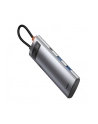 Adapter 7w1 Baseus WKWG020113 Hub USB-C to 2x USB 3.0 + HDMI + 2x USB-C + czytnik microSD / SD - nr 8