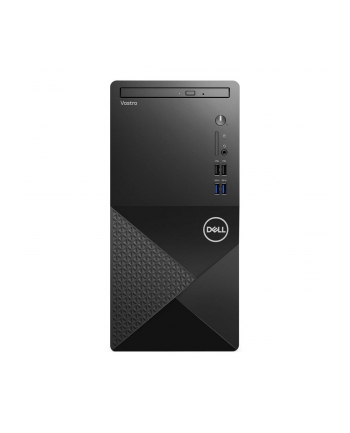 Komputer Dell Vostro 3910 MT /i3-12100/8GB/SSD256GB/UHD770/DVD/11PR Black 3Y ProSupport